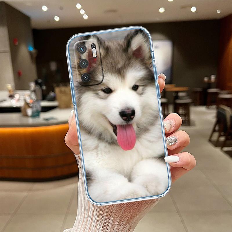 RE36 Husky Puppy Dog Phone Case for Motorola Moto G10 G20 G30 G31 G32 G34 G35 G41 G42 G50 G51 G52 G55 G60 G60S G62 G71 G72 G75