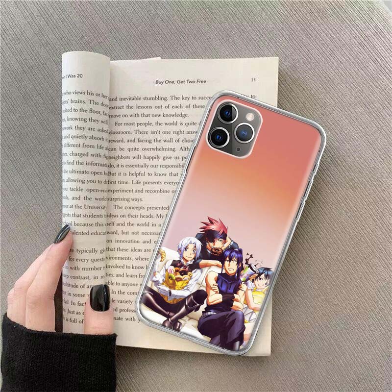 D Gray Man Anime Allen Walker Phone For Apple Iphone 12 13 Mini 15 Pro Max 11 Pro 14 Plus 16 Pro Max 16E Case Shell Cover Clear