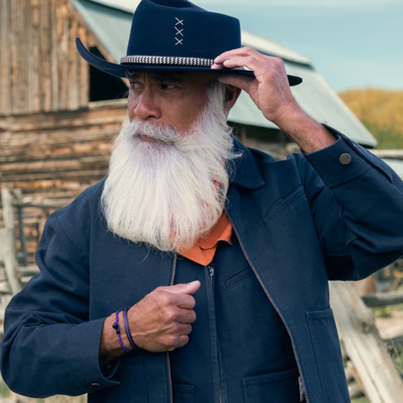 Bracelet PIG & HEN Easy Ed - Violet Royal X Noir