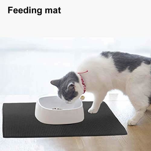 Topsky Küchen Abtropfmatten, 2er-Set, Antibakteriell, Schnelltrocknend, Saugfähig, Groß, Hygienisch, Schimmelresistent, Aufrollbare Lagerung, Schutzhülle