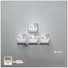 4pcs/set Lovely Cat Claw Key Cap Personality Cat Paw Keycaps for Mechanical Keyboard R4 Arrow Keys Pink Cute DIY Keycaps