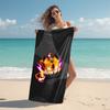 1Pc Cubes Expressions Colors Beach Towel Microfiber Beach Towel Thin Absorbent For Beach Swimming Yoga Bath Sports 091712