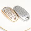 Car Key Case For Hyundai Key Fob Cover Keychain For     Sonata Santa Fe Tucson Nexo Palisade 7 Buttons