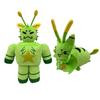 New 20-30cm Gnarpy Discovers The Internet Plush Toy Gnarpy Regretevator Plushie Cat Alien Green Cat Peluche Stuffed Toys
