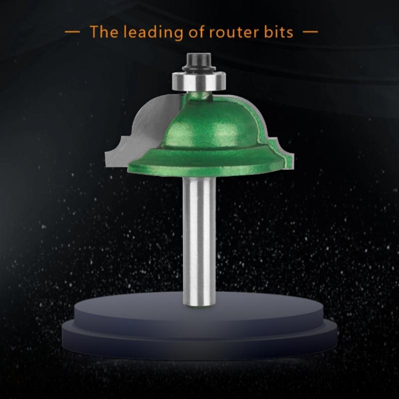 Premium Wood Engraving Router Bit 8mm Shank with Multiple Shape Cutters for Detailed Carving Slotting Tasks