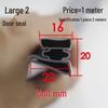 Magnetic Door Seal Strip for Refrigerator, Wine Cabinet, and Sterilization Cabinet