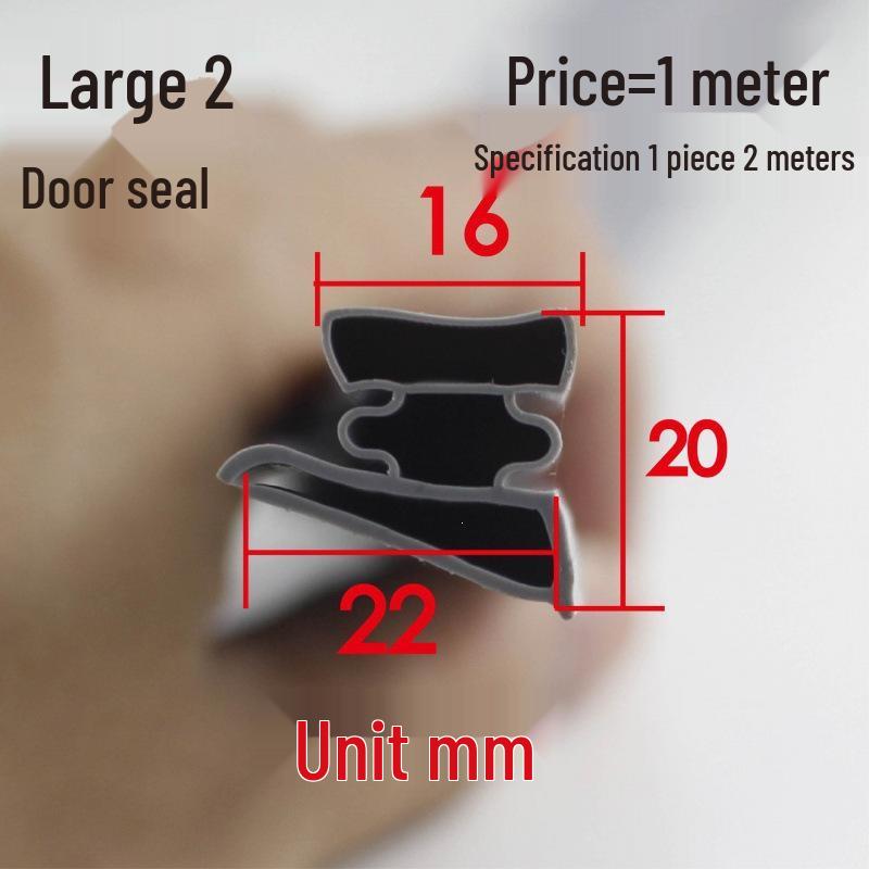 Magnetic Door Seal Strip for Refrigerator, Wine Cabinet, and Sterilization Cabinet