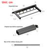 Wall Mounted Clothes Drying Rack Space-Saving Foldable Laundry Rack Laundry Drying Rack for Laundry