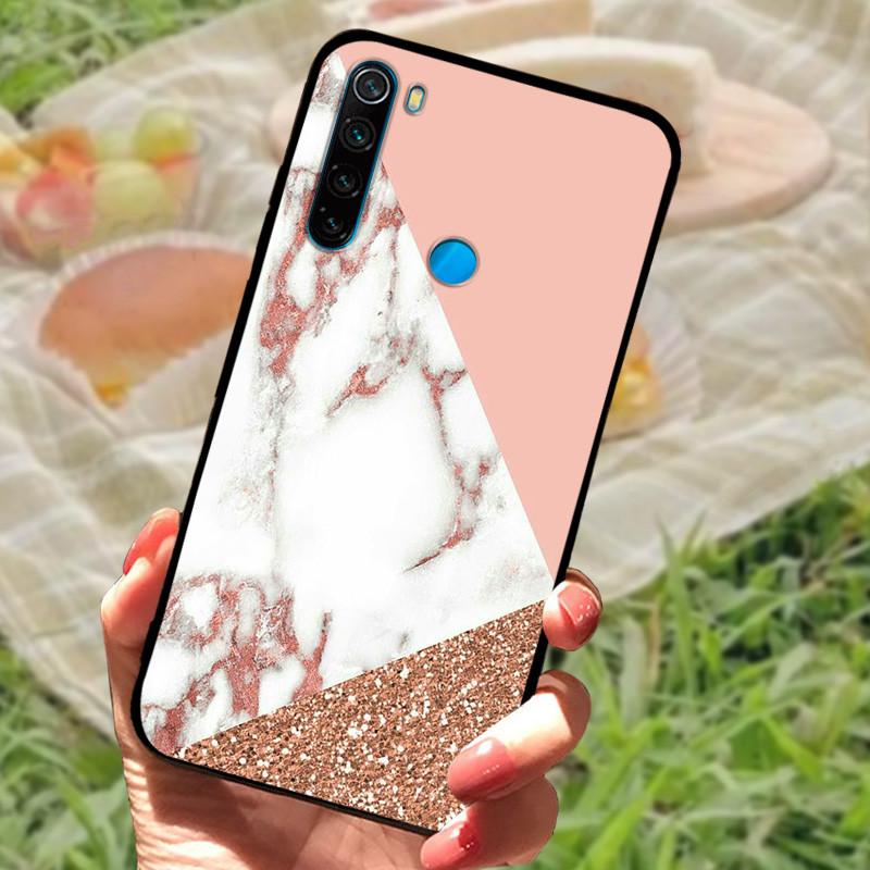 Phone Case For Xiaomi Redmi Note 8T Case Soft Silicone Cover Bumper For Redmi Note 8 Pro Coque Note8 Cartoon Animal Fundas Shell