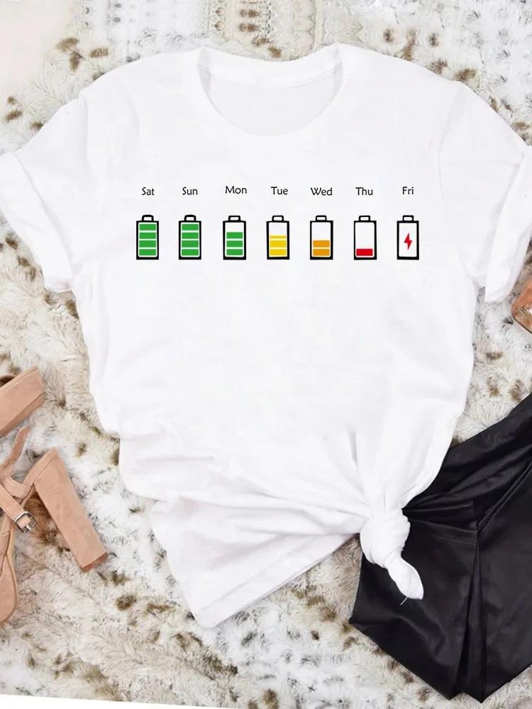 AM Coffee PM Red Wine TShirt Casual Short Sleeve Y2k Tops Womens Clothing Simple Design Fashion Harajuku White Graphic Tees