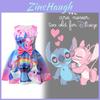 Rochie pentru Fete Lilo Stitch Cu Fundă Pentru Primăvară Uzură Casual