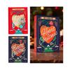 (blue)25-26 A Heart for Christmas Advent Romance, Christmas Love Story Advent, Romance Advent Book, Open a Chapter a Day