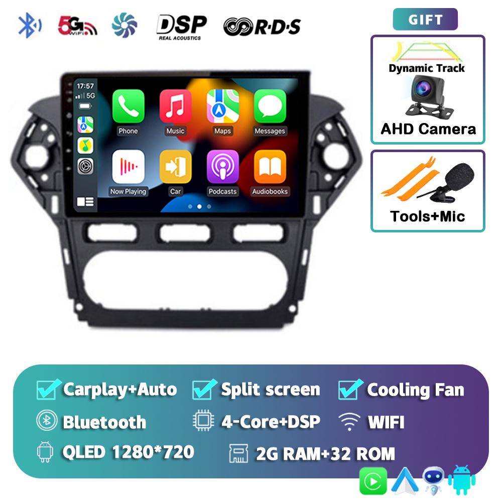 

Android 14 Carplay Для Ford Mondeo 4 2010 2011 2012 213 2014 Автомагнитола Мультимедийный Видеоплеер Навигация Стерео GPS 2din Аудио