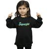 DC Comics Girls Supergirl Text Logo Sweatshirt