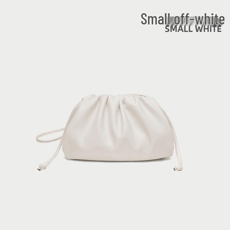 High-End Textured Cloud Dumpling Women's Shoulder Bag - Niche Pleated Design