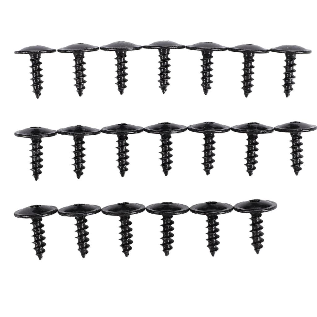 20PCS Bumper Screw N90974701 M5x16 Self Tapping Mud Flap Screw Replacement for Allroad RS5 Sportback RS7 S4