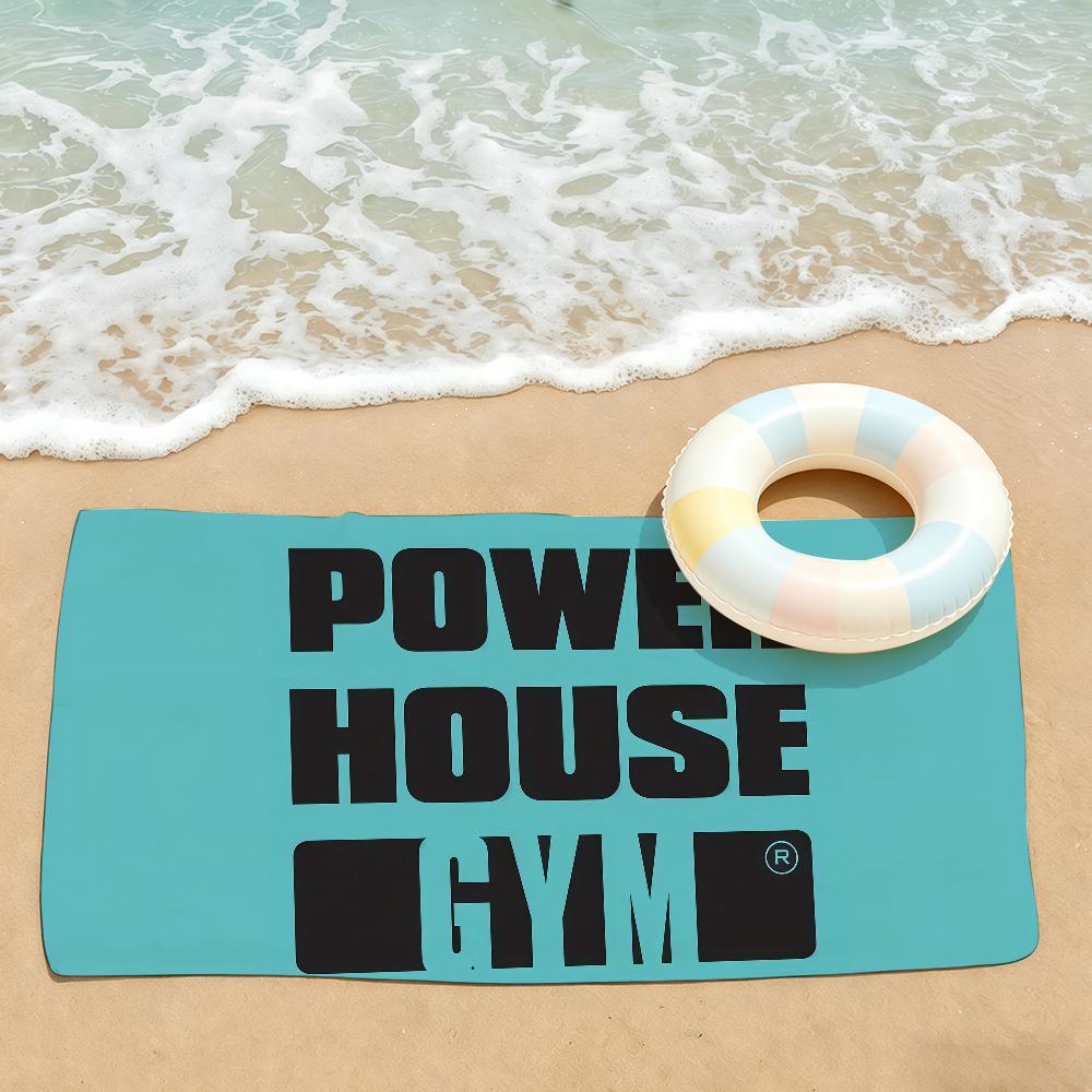 Fashion print Powerhouse Gym Towel Drying Bath Towel Applicable To Light Swimming Camping Yoga Beach Out
