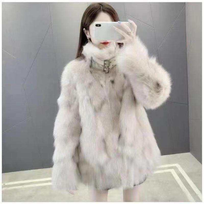 

Зимнее пальто из искусственного меха, шерстяное, имитация норки, имитация овечьей шерсти, имитация стриженой овчины, женское, зимнее S