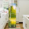 Refrigerator Wallpaper Vinyl Sticker Self-adhesive Fridge Door Cover Decal Landscape Flower Cat Cartoon Art Mural Kitchen Wardrobe Renovation Poster