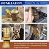 Premium-For LPG Forklifts Compatible RE7141M Propane Tank Connector, Male Connection Fitting Adapter Valve