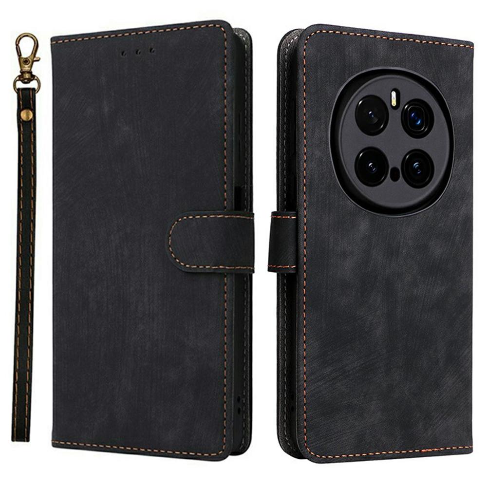 For Honor Magic7 Pro 5G Wallet Case RFID Blocking PU Leather Cover Stand View