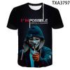 3D Printed Hacker T-Shirt New Fashion Men's and Women's T-Shirt Short Sleeve Quick Dry Breathable