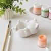 Creative Gift for Girls 3D Fortune Cat Desk Storage Box, Cute Money Jewelry Organizer Multi-functional Slot Rings, Mini Planter Home Decor Figurine,