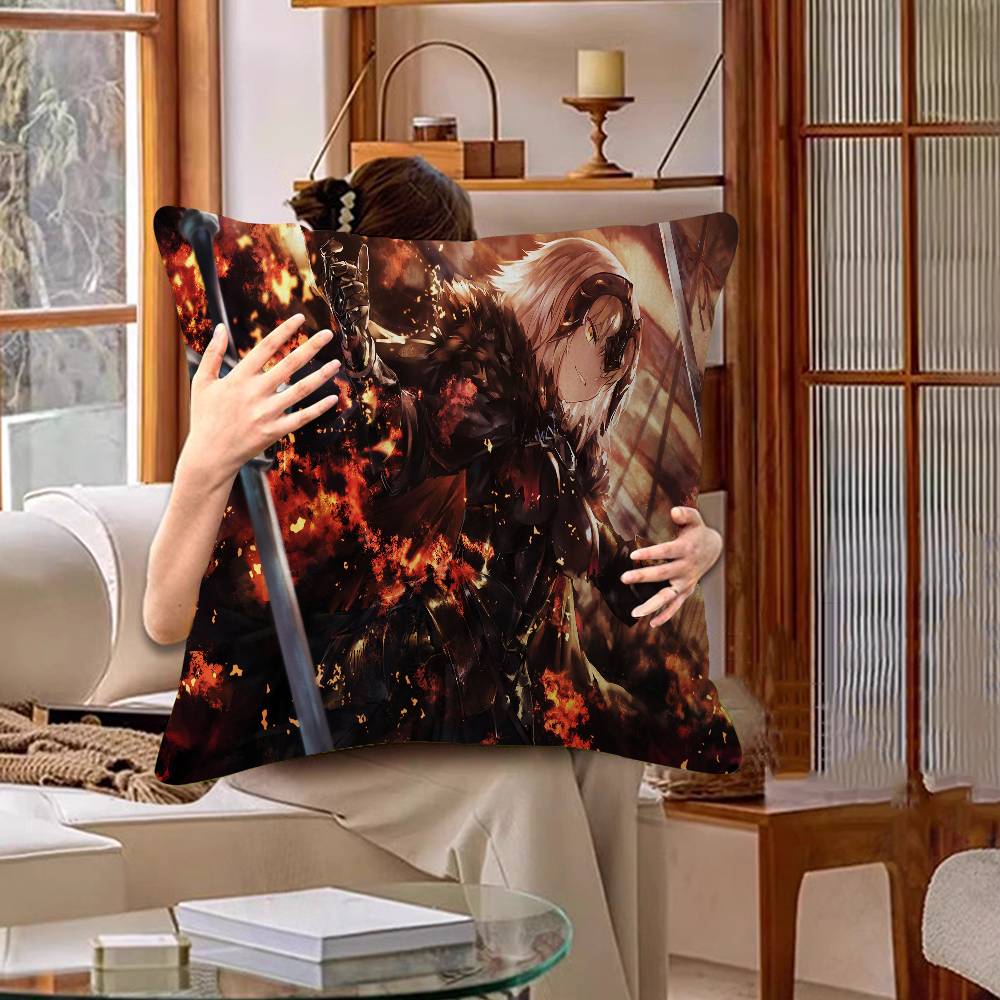 FateGrand Order Saber Anime Personalized Pillow Cover Kids Bedroom Wild Party Decor Pillowcase Kid Birthday Shower Gift