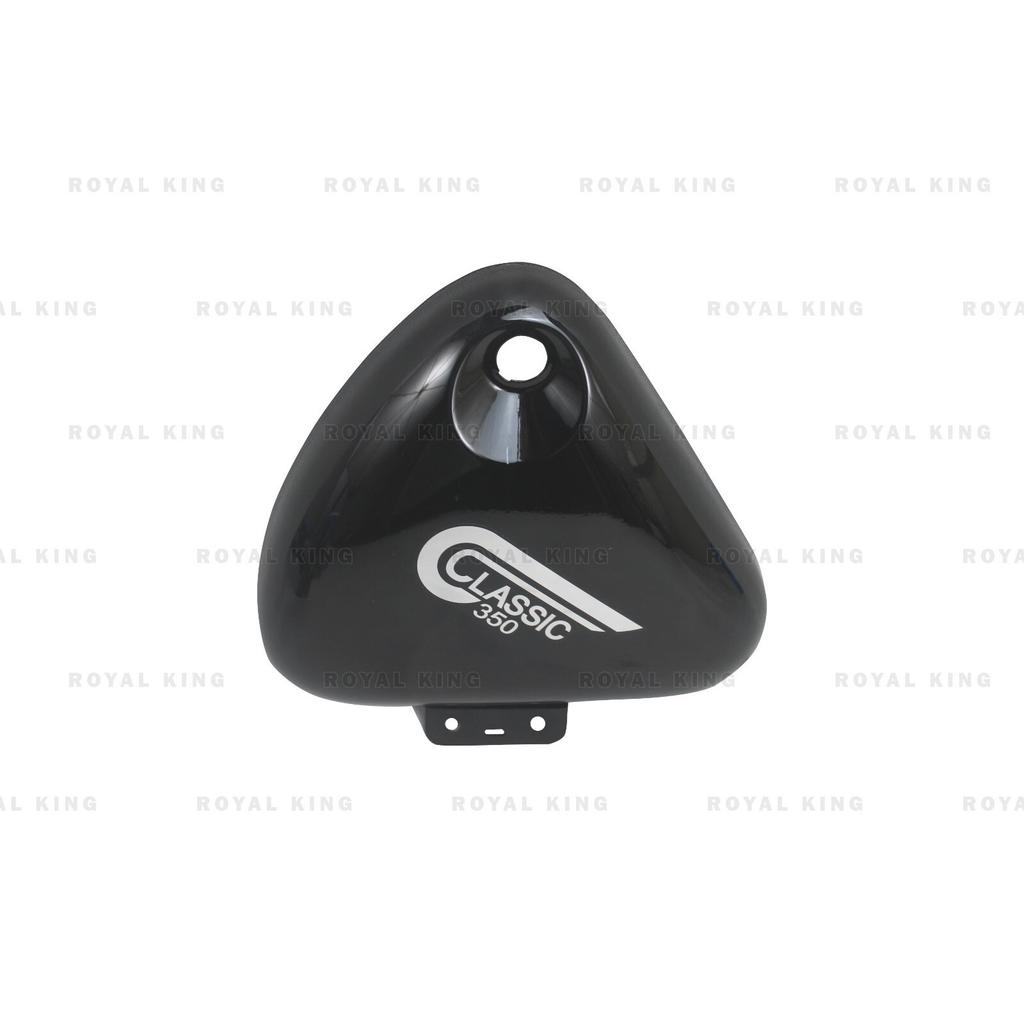 For Royal Enfield "New Classic 350 Black Gloss Left Side Panel With Sticker"