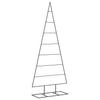 Metal Christmas Tree for Decorations Black 150 Cm