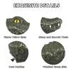 RC Boat Simulation Crocodile Head 2.4G Remote Control Joke Alligator Decoy Electric Toys Summer Water  Spoof robot Toys gift