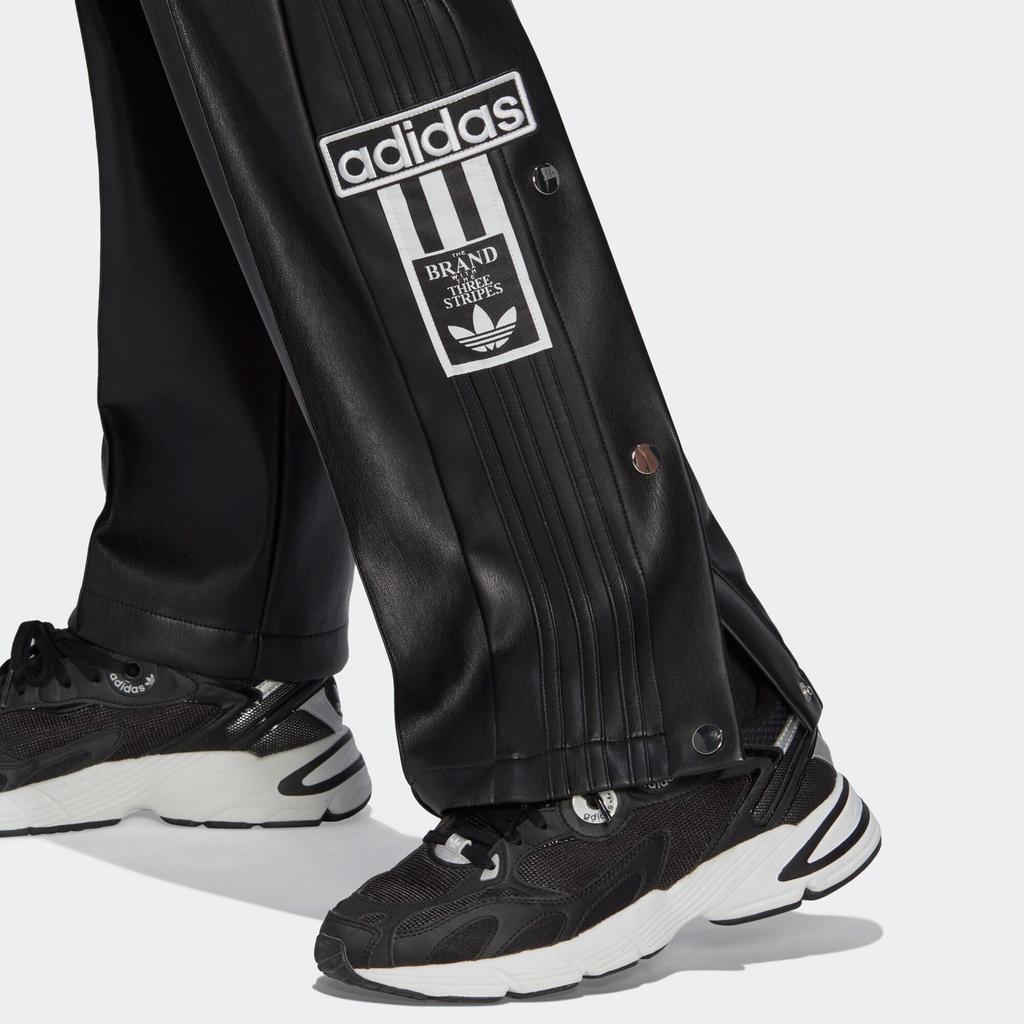 adidas Originals Adibreak Μονόχρωμο Λογότυπο Κουμπιά Κούμπωμα Παντελόνι Φόρμας Γυναικεία Κάτω Μέρη Μαύρο II6099