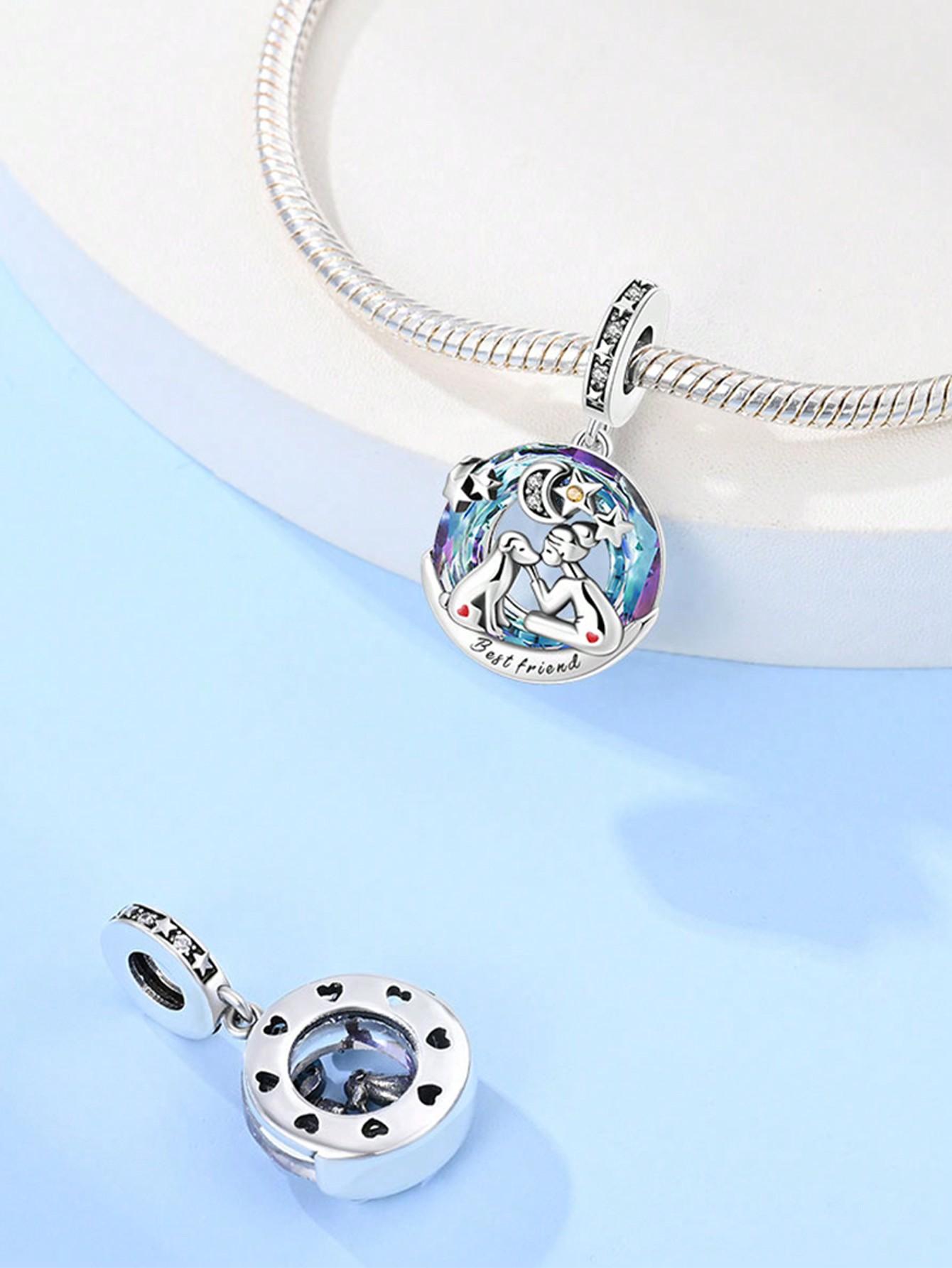 

Charm Bead Components Plata Copper Metal Colors Stars Moon and Sun Bead Components Charm Bead Component Pendant Bead Component Designed For Authentic