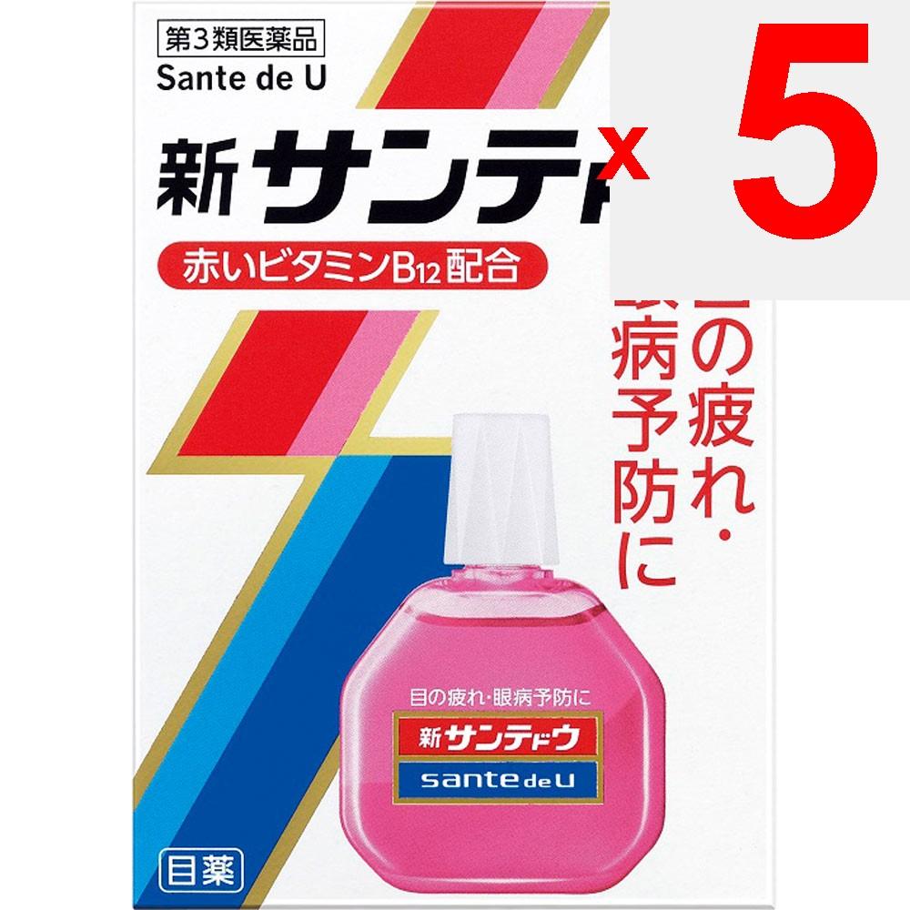 Santen Pharmaceutical Sante Shin-Dou a 15ml Blurred Vision Eye Drops Indications: Eye Fatigue, Prevention of Eye Diseases (e.g., After Swimming, When