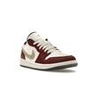Zapatillas Air Jordan 1 Low SE Year of the Dragon para mujer, color rojo vela metalizado-dorado-grano FJ5735-100
