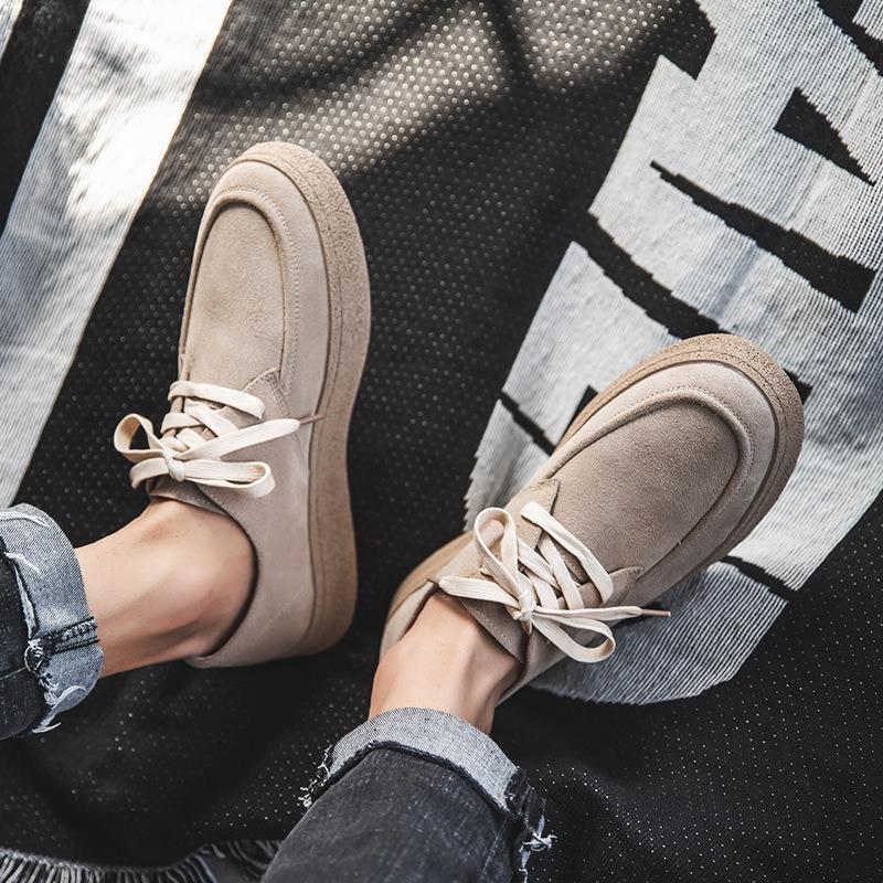 2688 Martin Shoes Men's Summer Men's Shoes Trendy Shoes Versatile Shoes Low-top Boots Casual Retro Leather Shoes British Tooling Shoes