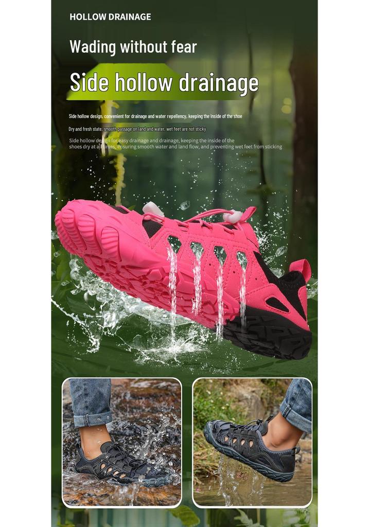Unisex Non-Slip Quick-Dry Beach and Fitness Shoes for Fishing and Water Activities