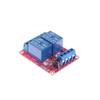 24V 2-Channel Relay Module with Optocoupler Relay Board High Low Trigger with LED Load DC 30V AC 250V 10A for PLC Automation Control, Industrial