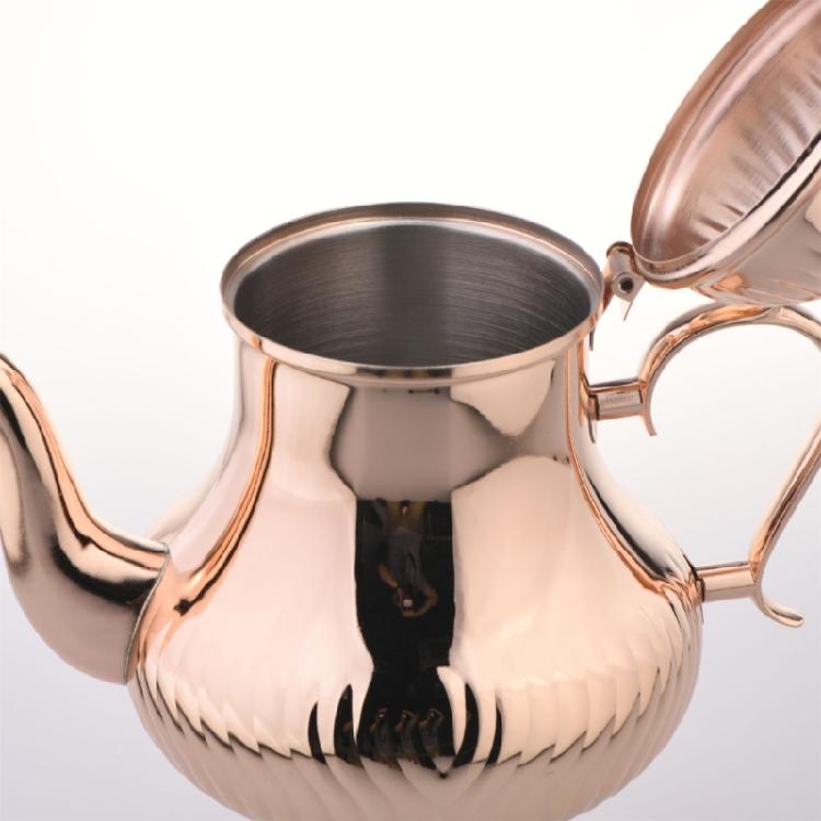 Premium Nonrust Steel 1.4 Liter Arabic Coffee Pots With Easy To Clean Finishes Large Capacity Tea Container