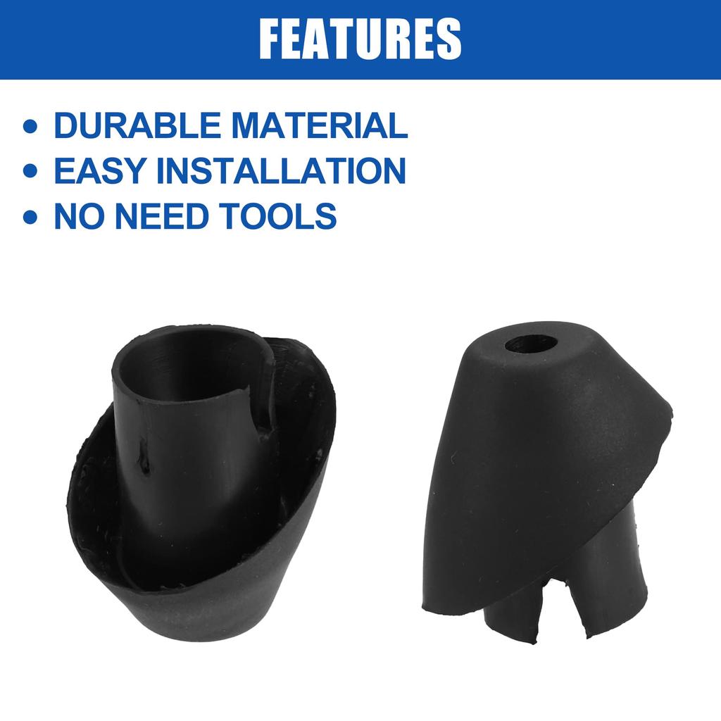 uxcell 86392-35031 Anina Antenna Decoration Car Radio Antenna Decoration Mount for Toy Ota FJ Cruiser 2007-2014 Black