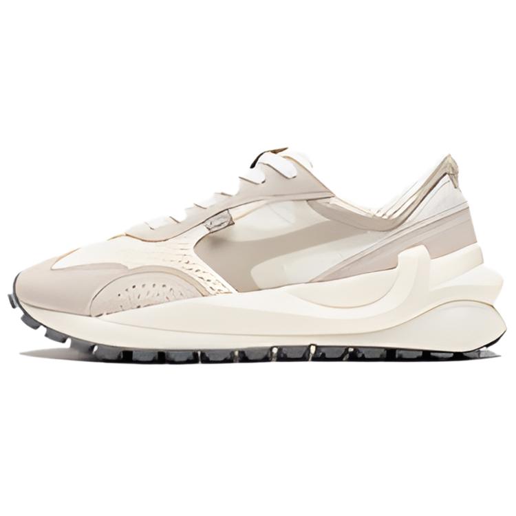 

New LiNing Square Low Top Sports Casual Shoes Women s White Gray AGCS108-7 39