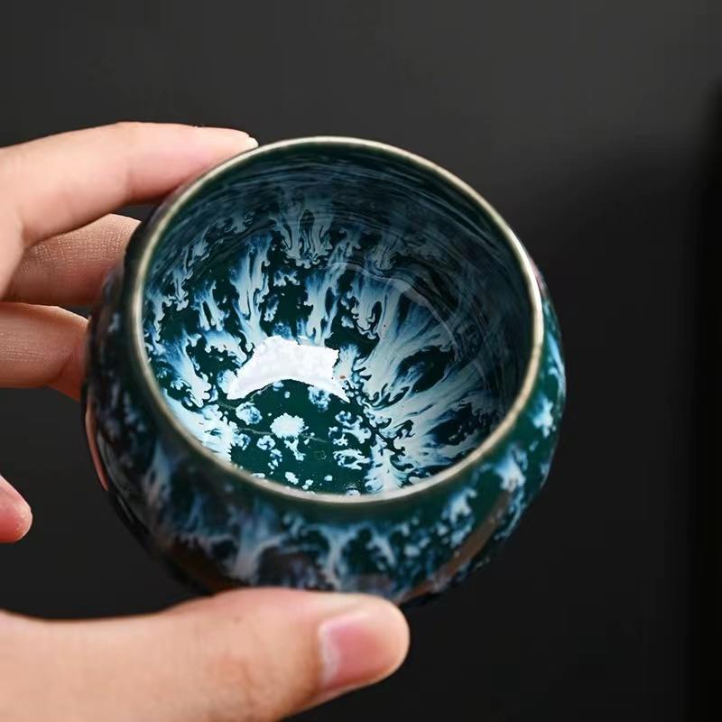 Beautiful Unusual China Goods Tea Accessories Teedose Ceramic Cup Set Teeware Teware For 5 People For Tea Samovar Ceremony Gifts