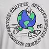 Under Armour Cartoon Letter Print Crew Neck Sports Short Sleeve T-Shirt Men Tops Gray 1374009-014