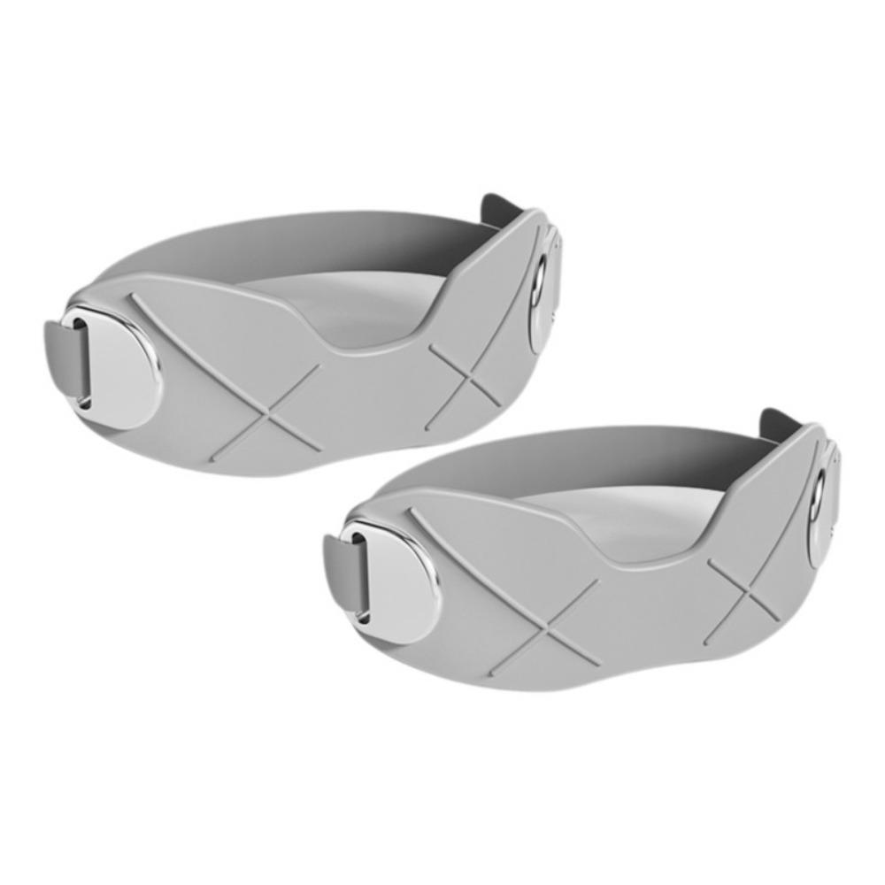 1 Pair Silicone Patella Knee Strap Adjustable Knee Brace Support Band for Running Basketball
