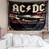 ACDC band Tapestry for Bedroom Aesthetic Classroom Tapestries Wall Hanging for Living Room Dorm Office,Ideal Creative Gift