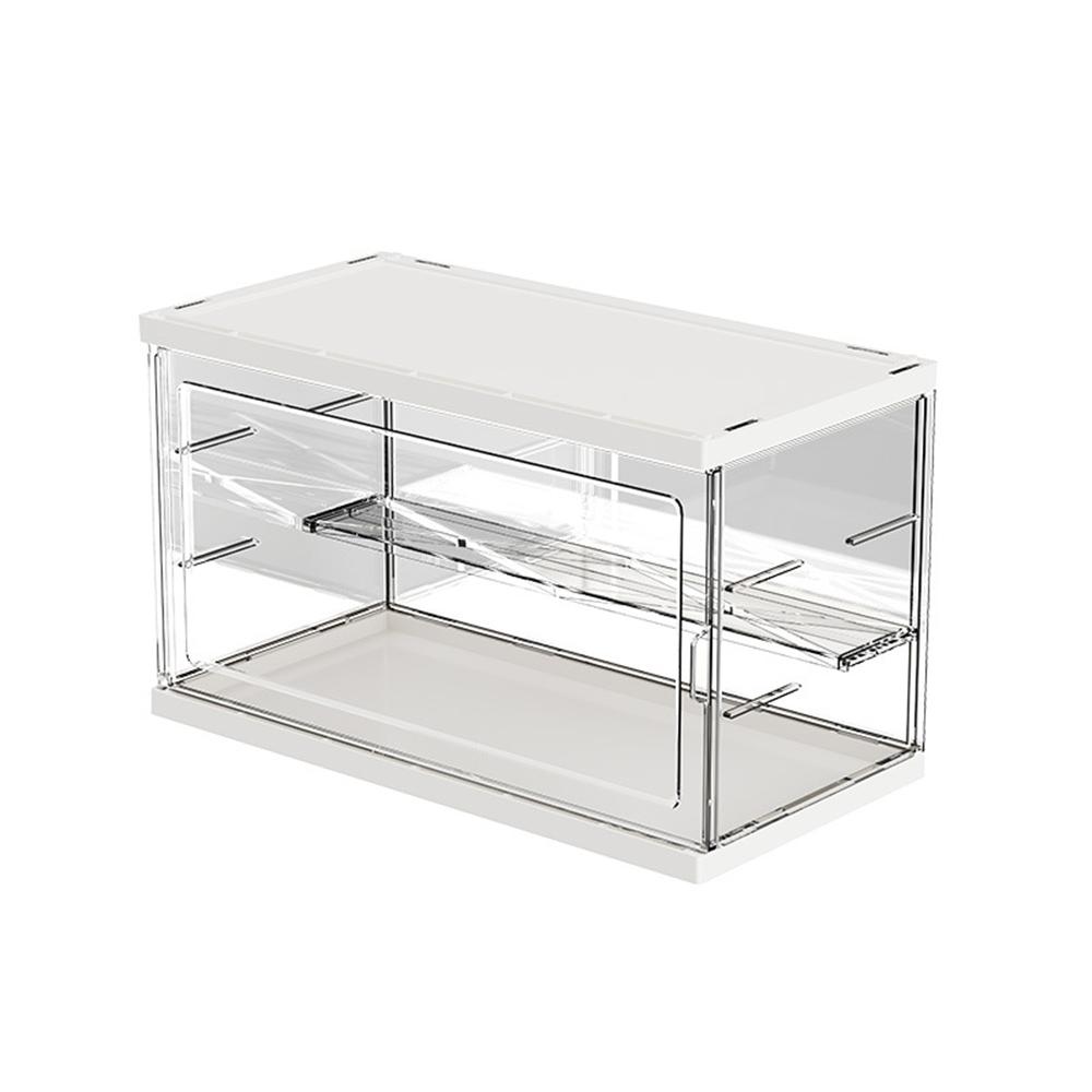 

Ящик для демонстрации изделий ручной работы, большая вместимость, прозрачный маятниковый шкаф, акриловый пузырьковый магазин, стеллаж для демонстрации глухих коробок, ящик для хранения Lego