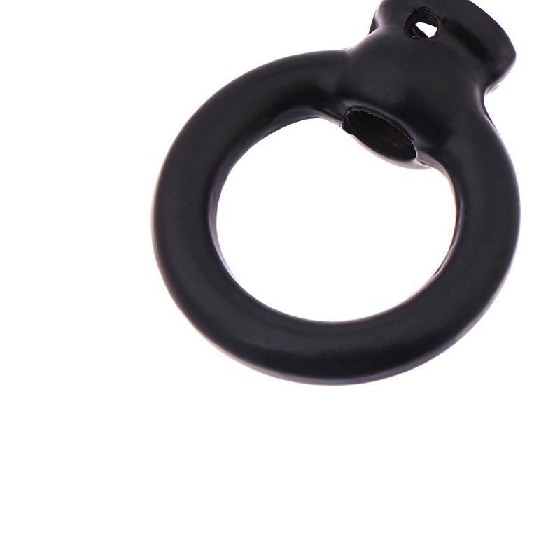 1Pc M10 Fine Tooth Chandelier Iron Pendant Ring  Lamp Closed Hook Chain Load-Bearing Iron Ring For Ceiling Light Hanging