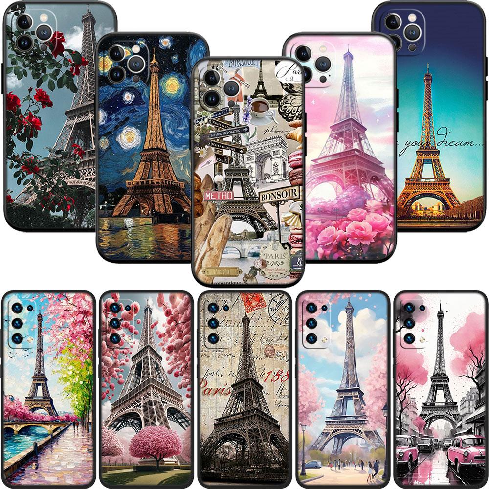 Paris Eiffel tower New High-End Cover Phone Case for Redmi Note 10 11 12 Pro Max 10S 10C 10T 11A 11S 12S 12C