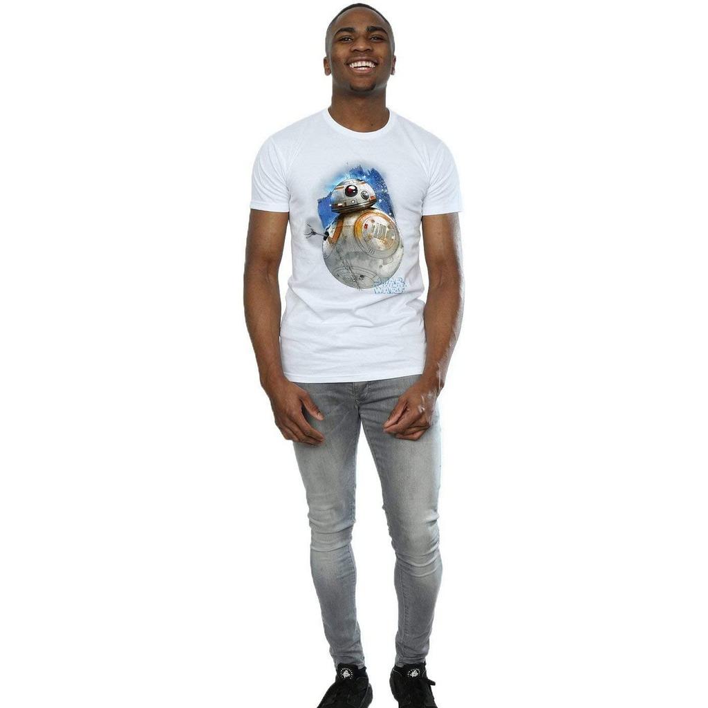 Star Wars: The Last Jedi Herren BB-8 T-Shirt aus gebürsteter Baumwolle