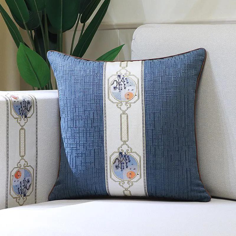 Sofa Pillowcase Living Room Office Large Backrest Pillowcase Square Without Core